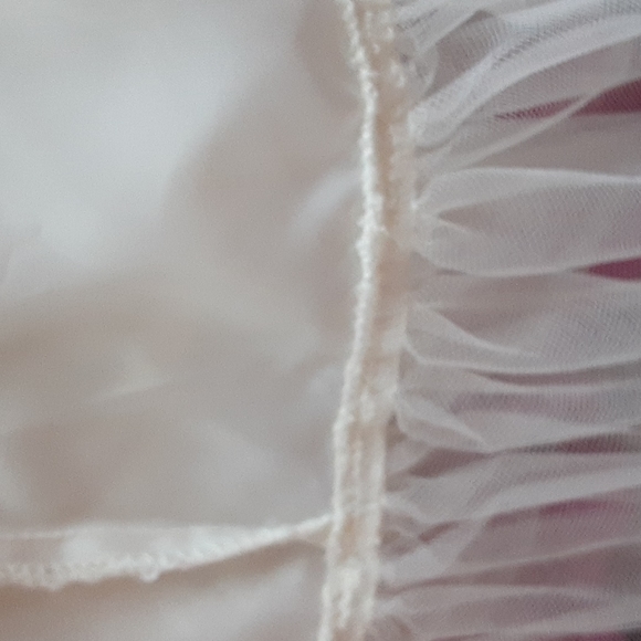 Jessica McClintock for Gunne Sax sz 5 Juniors cream and embossed prom dress NWT - Picture 10 of 10